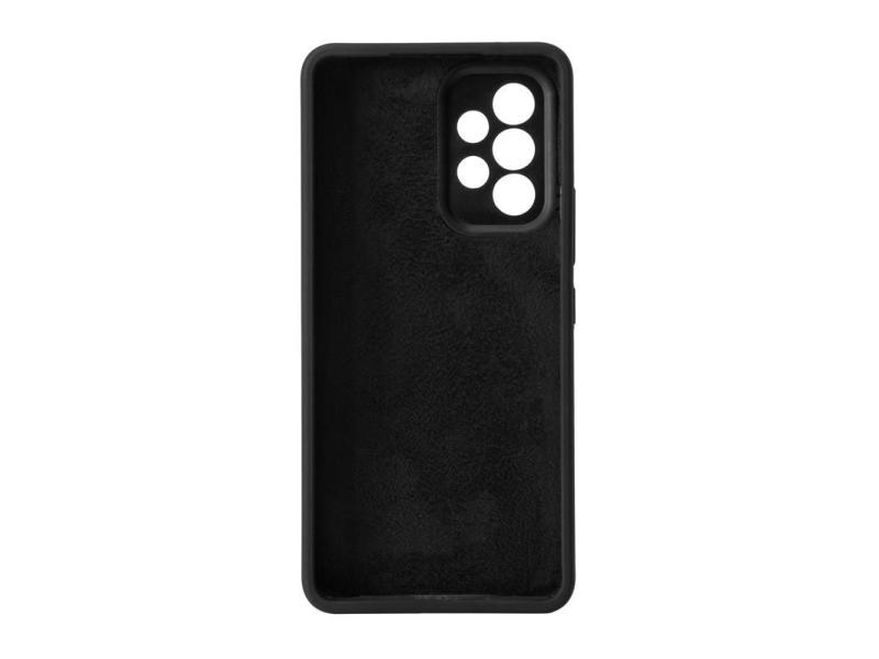 Estuff Silicone Case Bagsidecover Til Mobiltelefon Silicone Sort For Samsung Galaxy A53 5g