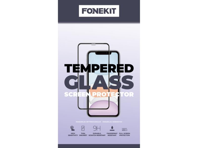 Fonekit Full Cover Tempered Glass  Samsung Galaxy S22 Plus