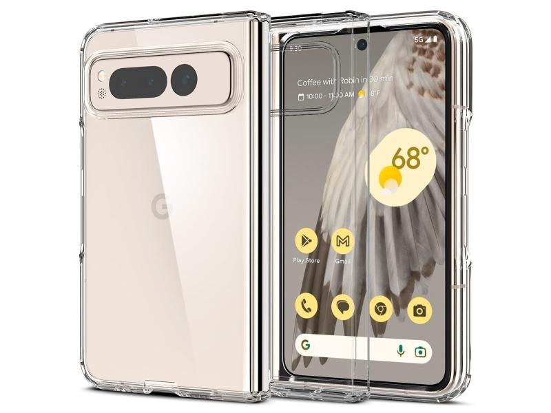 Spigen Ultra Hybrid  Cover  Google  Pixel Fold  19           Transparent