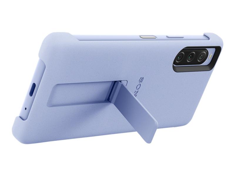 Sony Xqz-cbdc Bagsidecover Til Mobiltelefon Med Stander Polyurethan  Polykarbonat  Sorplas Lavendelfarvet For Xperia 10
