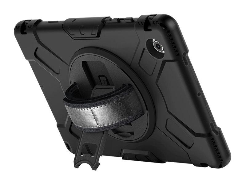 Eiger Peak Bagsidecover Til Tablet Grov 500   Plastik  Blød Ydre Silikoneskal Sort For Samsung Galaxy Tab A8