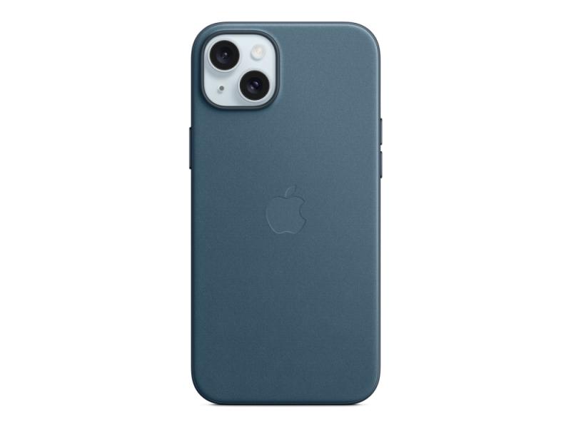 Apple Bagsidecover Til Mobiltelefon Magsafe-kompatibilitet Mikrotwill Havblå For Iphone 15 Plus