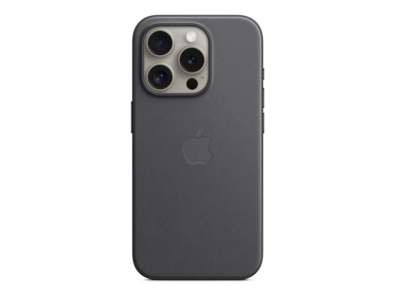Apple Bagsidecover Til Mobiltelefon Magsafe-kompatibilitet Finewoven Sort For Iphone 15 Pro
