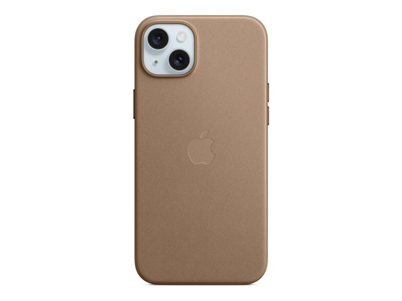 Apple Bagsidecover Til Mobiltelefon Magsafe-kompatibilitet Mikrotwill  Finewoven Taupe For Iphone 15 Plus