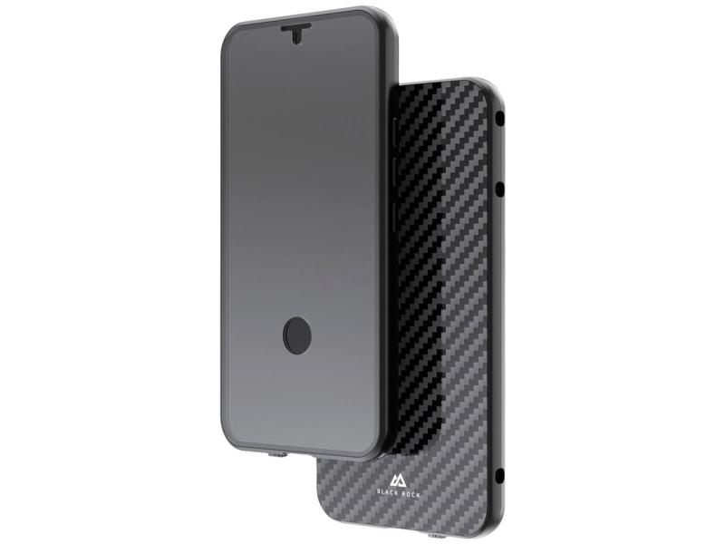 Black Rock Cover 360  Glass Für Samsung Galaxy S23  Real Carbon  00220381
