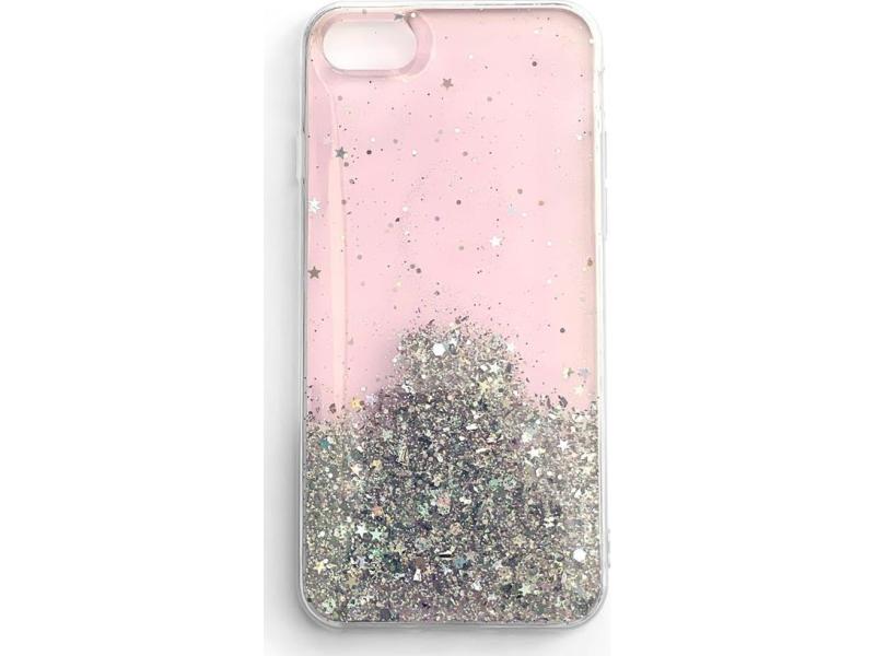 Wozinsky Star Glitter Glitter Cover Etui Xiaomi Redmi K40 Pro    K40 Pro   K40   Poco F3 Pink