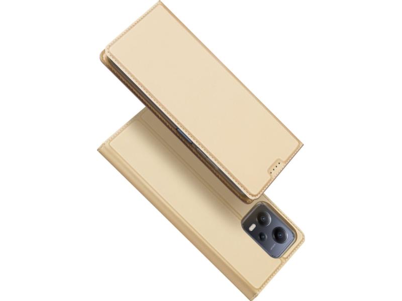 Dux Ducis Dux Ducis Skin Pro Etui Til Xiaomi Redmi Note 12 Pro  Flip Cover Kort Tegnebog Stativ Guld