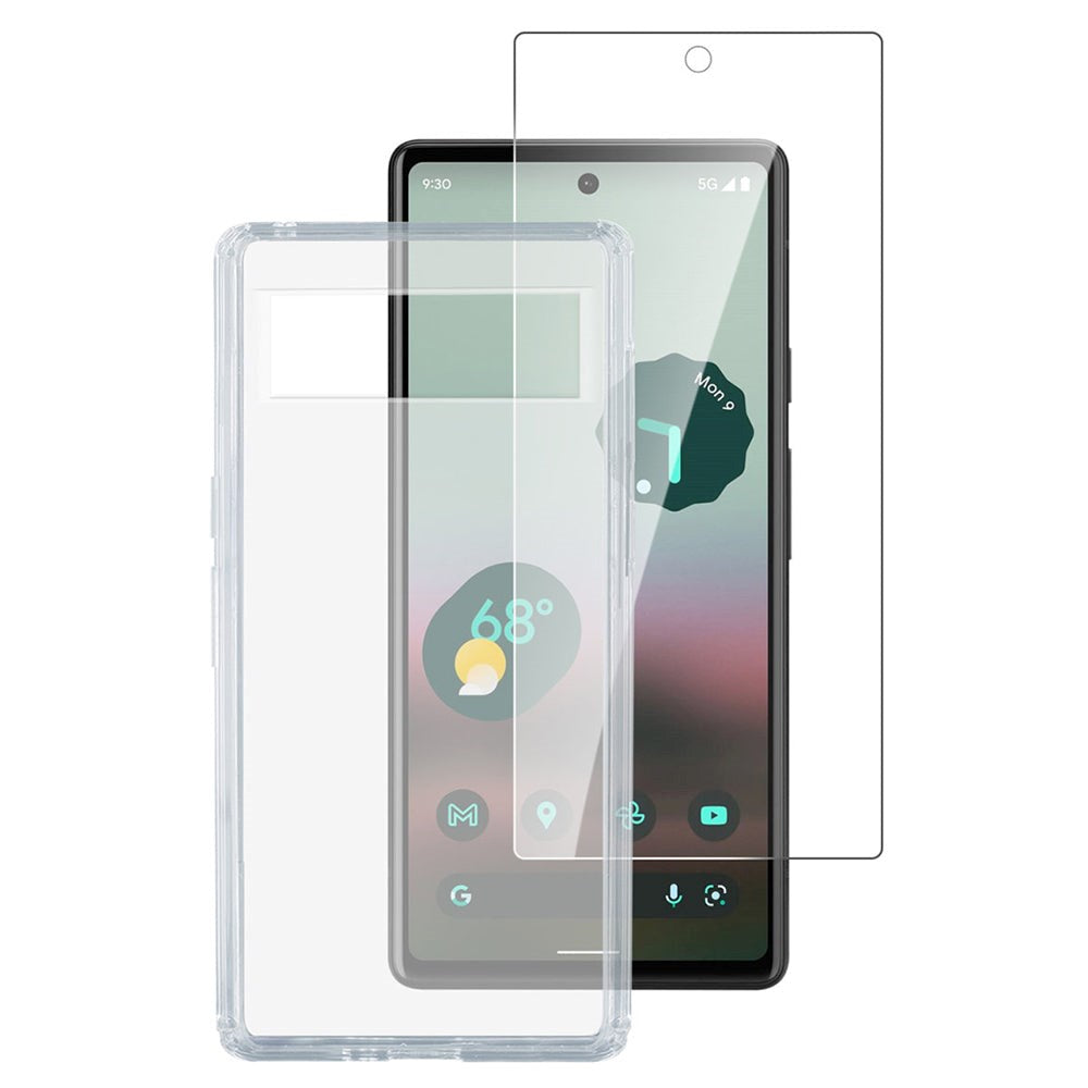 Google Pixel 6a 4smarts Second Glass  -pro 360â  Protection Set Premium