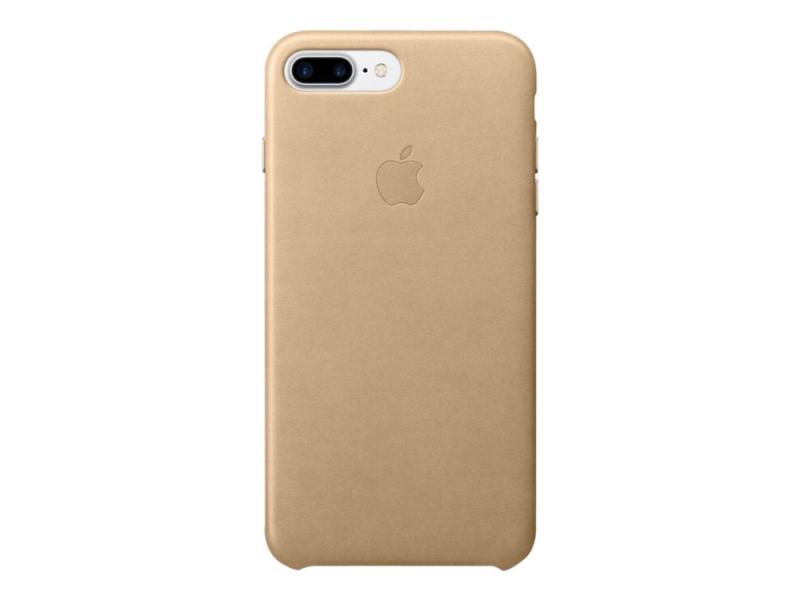 Apple Bagsidecover Til Mobiltelefon Læder Tan For Apple Iphone   Plus