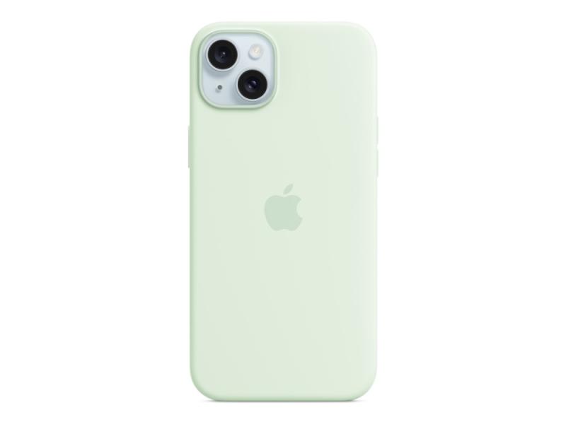 Apple Bagsidecover Til Mobiltelefon Magsafe-kompatibilitet Silicone Blød Mynte For Iphone 15 Plus