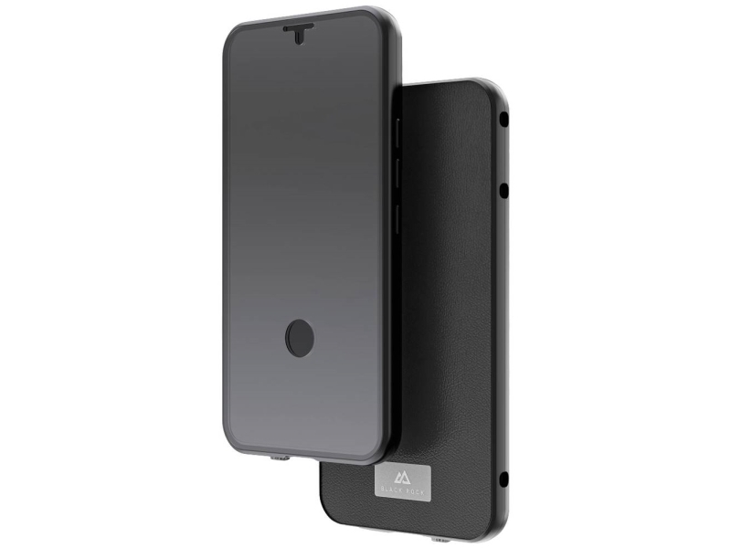 Black Rock Cover 360  Glass Für Samsung Galaxy S23  Premium Leather  Schwarz  00220392