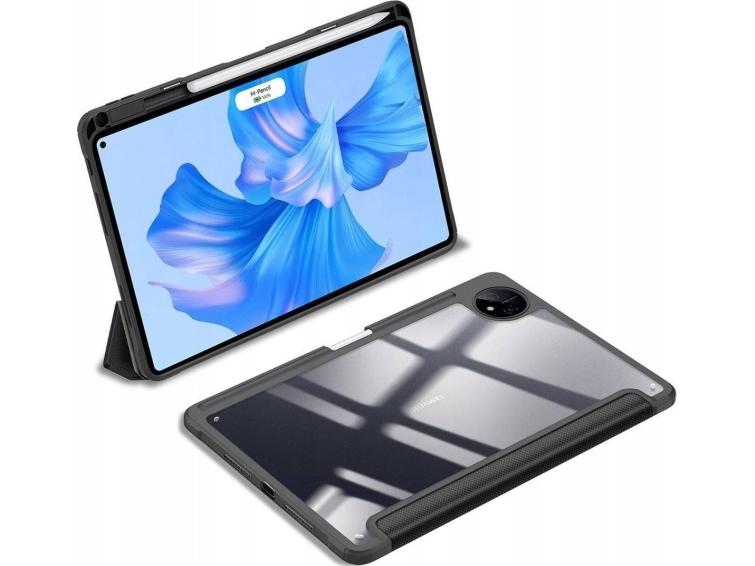Dux Ducis Toby Case Huawei Matepad Pro 11   2022  Case Med Plads Til   Pen Smart Stylus Cover Stand Sort