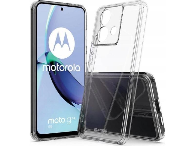 Crong Crong Crystal Shield Cover Motorola Moto G84-etui  Gennemsigtig
