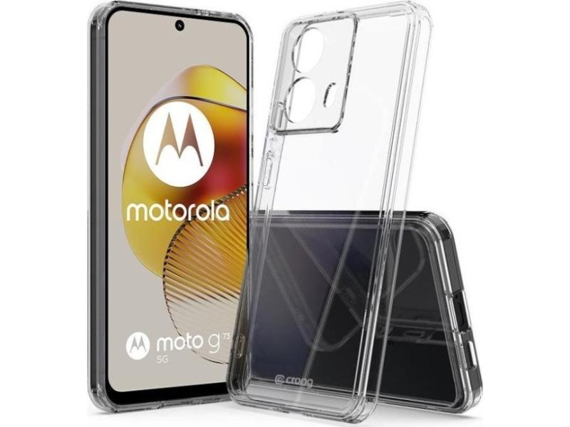 Crong Crong Crystal Shield Cover Motorola Moto G73-etui  Gennemsigtig
