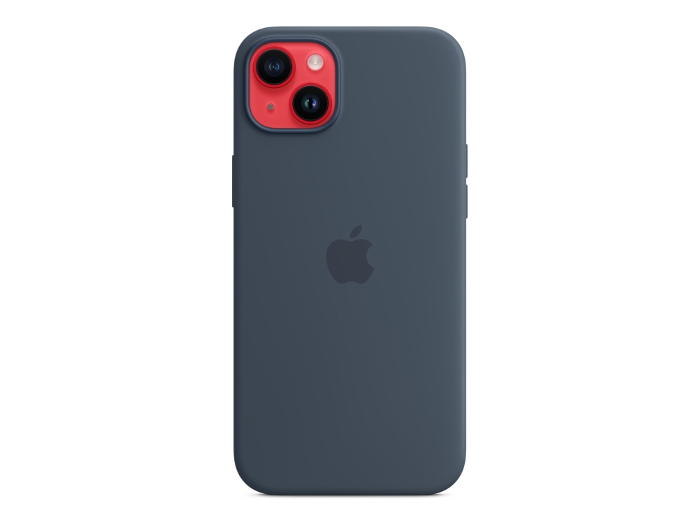 Apple Bagsidecover Til Mobiltelefon Magsafe-kompatibilitet Silicone Stormblå For Iphone 14 Plus