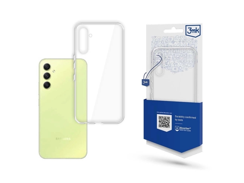 3mk Clear Case  Cover  Samsung  Galaxy A34 5g  16           Transparent