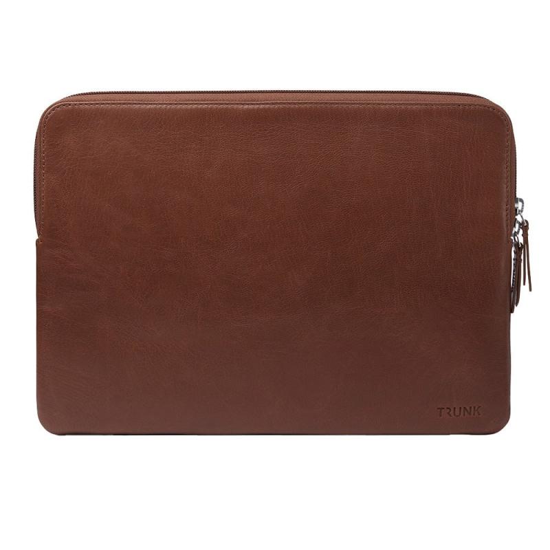 Trunk ægte Læder Sleeve Til Bærbar   13 Quot   32   23        Brown
