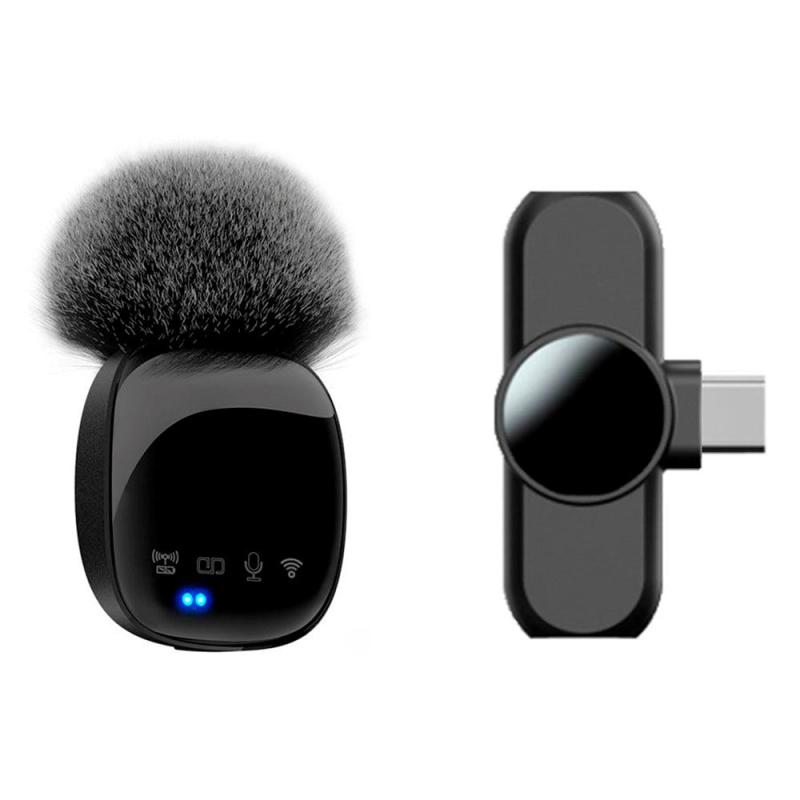 Lippa Pro Trådløs Støjreducerende Mikrofon    Usb-  Sort