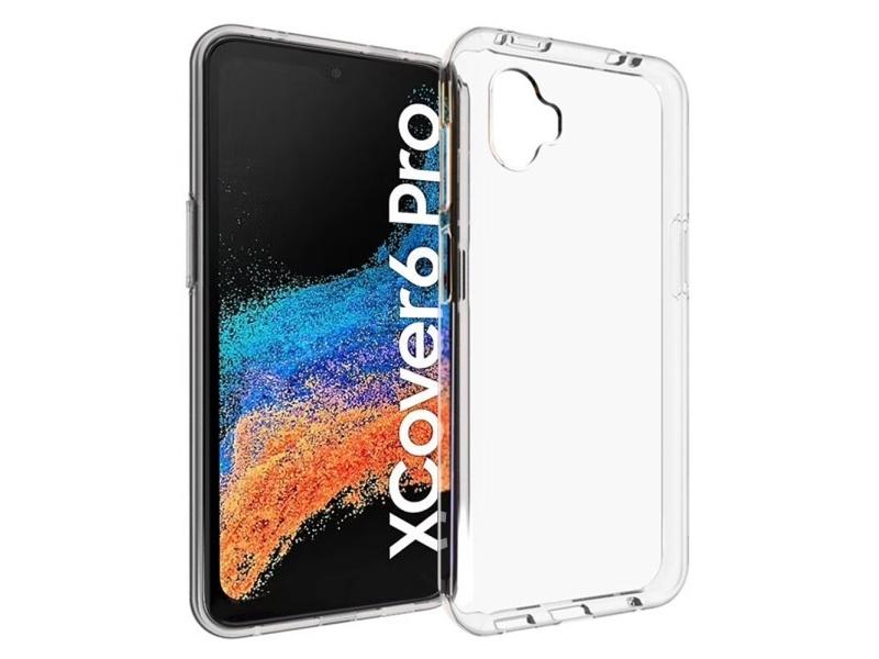 Insmat Crystal Bagsidecover Til Mobiltelefon Termoplastisk Polyuretan  Tpu  Sort For Samsung Galaxy Xcover   Pro