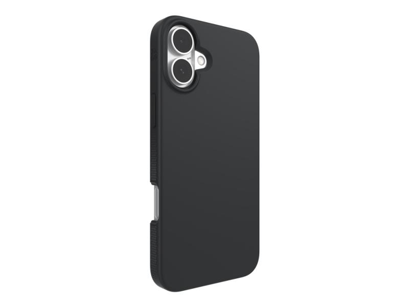 Zagg Manhattan Snap Bagsidecover Til Mobiltelefon Magsafe-kompatibilitet Silicone  Grafen Sort For Apple Iphone 16 Plus