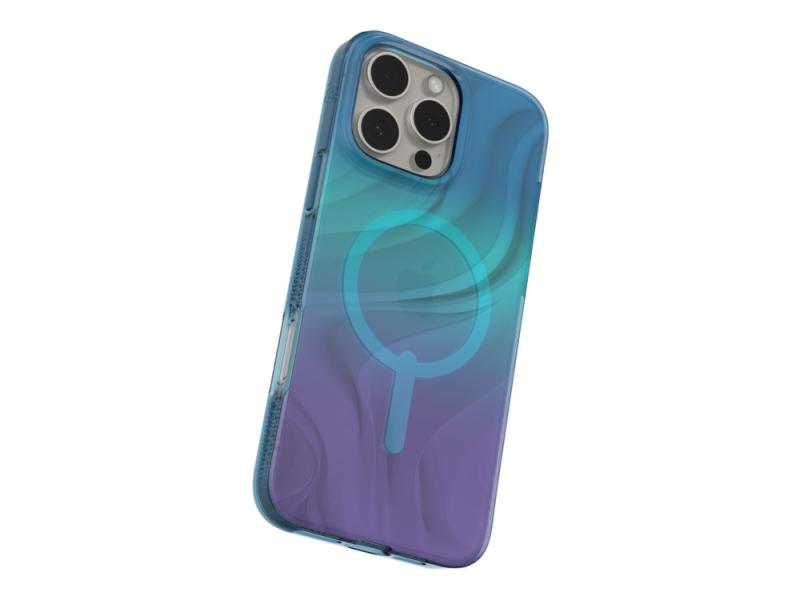 Zagg Milan Snap Bagsidecover Til Mobiltelefon Magsafe-kompatibilitet Dyb Aurora For Apple Iphone 16 Pro Max
