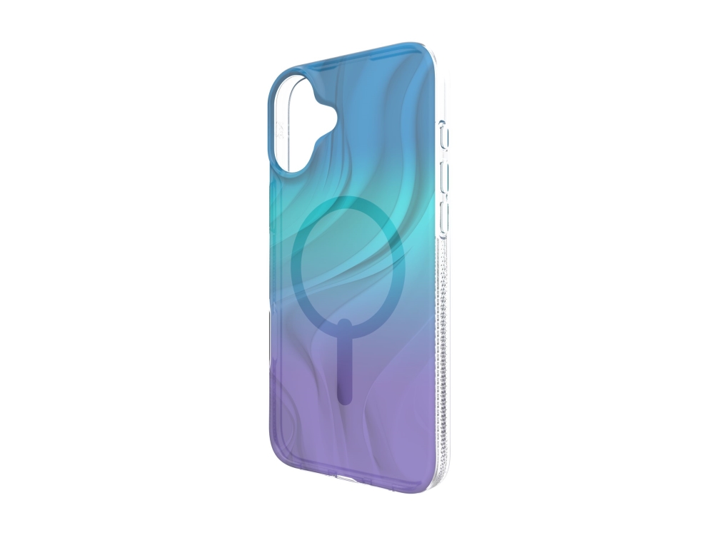 Zagg Milan Snap Bagsidecover Til Mobiltelefon Magsafe-kompatibilitet Dyb Aurora For Apple Iphone 16 Plus