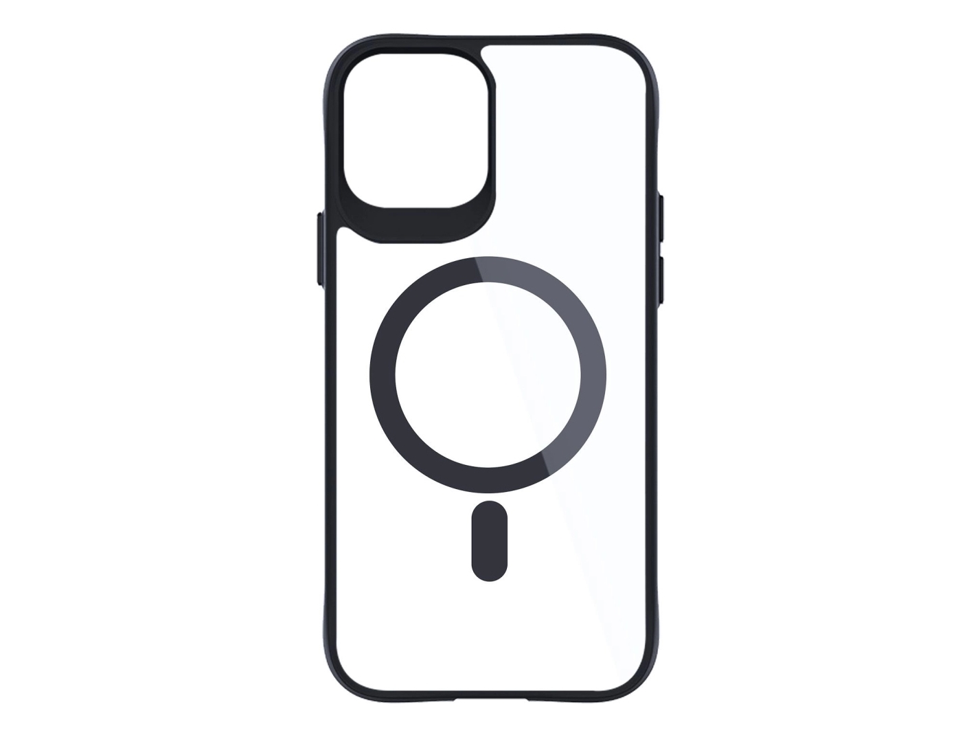 3mk Satin Armor Magcase  Cover  Apple  Iphone 12 Pro Max  17         Sort  Transparent
