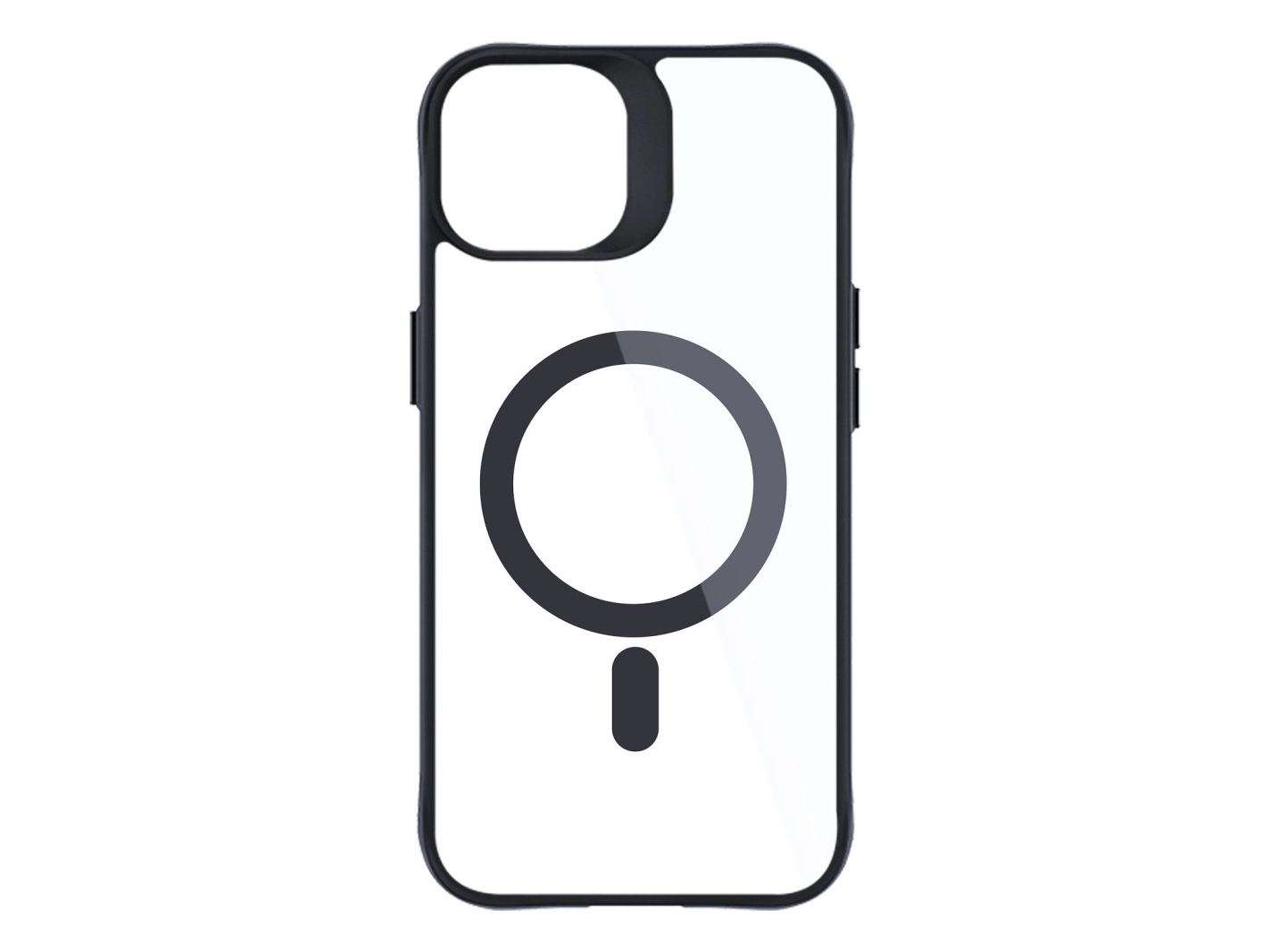 3mk Satin Armor Magcase  Cover  Apple  Iphone 15 Plus  17         Sort  Transparent