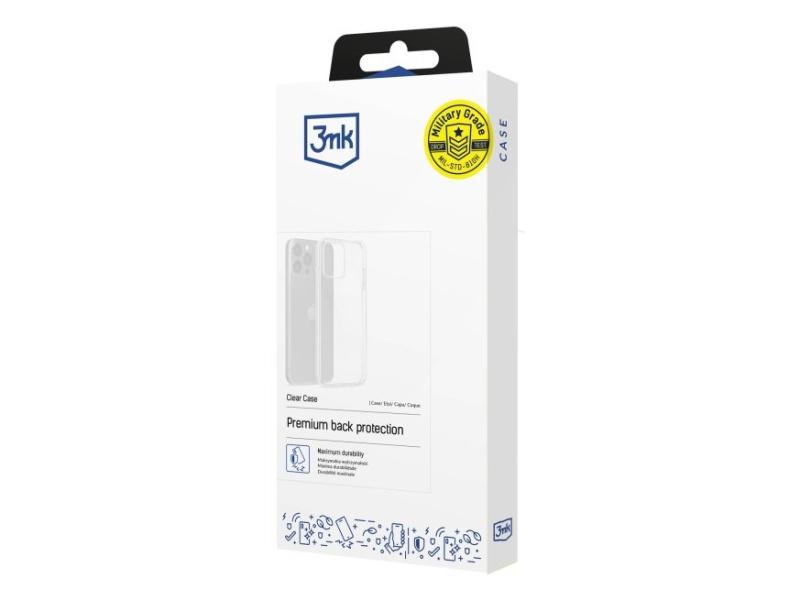 3mk Clear Case  Cover  Samsung  Galaxy S25  15           Transparent