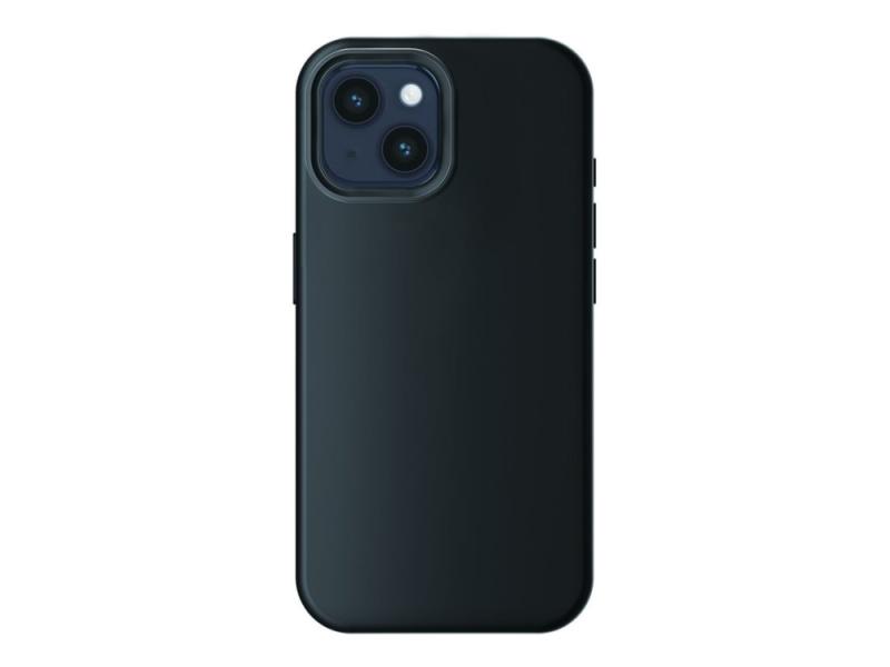 4smarts Cupertino Bagsidecover Til Mobiltelefon Magsafe-kompatibilitet Silicone Sort For Apple Iphone 15 Plus