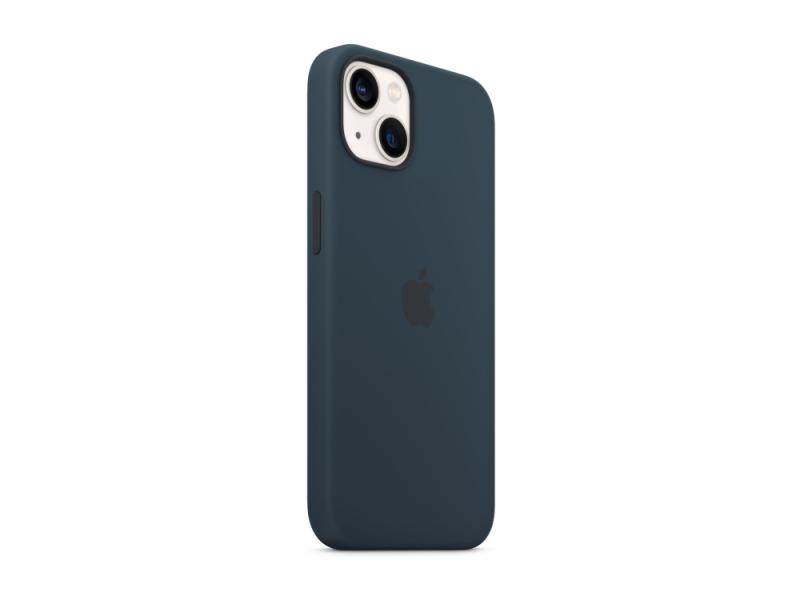 Apple Bagsidecover Til Mobiltelefon Magsafe-kompatibilitet Silicone Afgrundsblå For Iphone 13