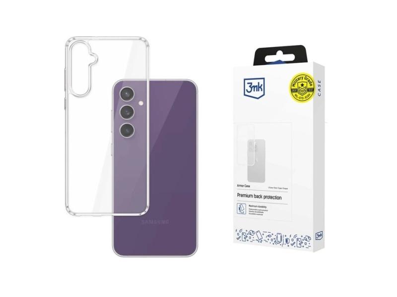 3mk Armor  Cover  Samsung  Galaxy S24fe  17         Transparent