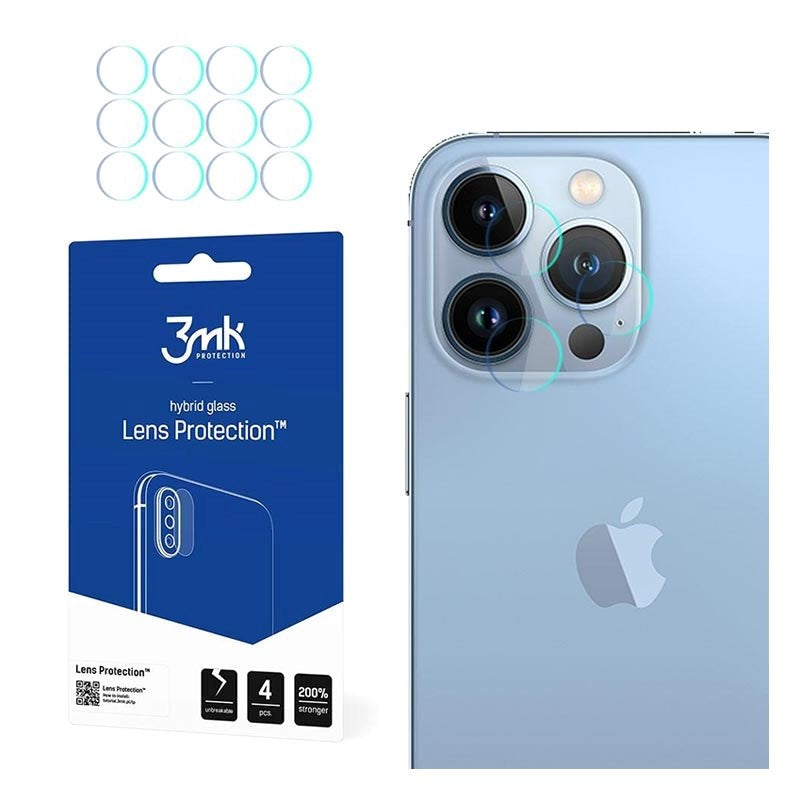 3mk Iphone 13 Pro Beskyttelsesglas Til Kameralinse 4stk