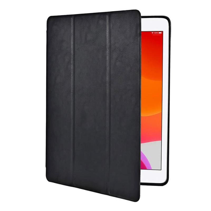 Ipad 10   Quot   2021   2020   2019    Air  2019    Pro 10   Quot  Gear Læder Flip Cover Sort