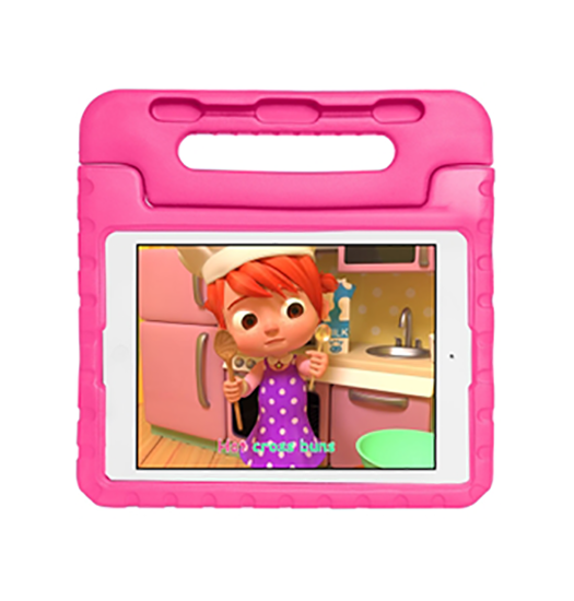 Ipad       Eva Børnevenligt Stødsikkert Cover    Stander Pink