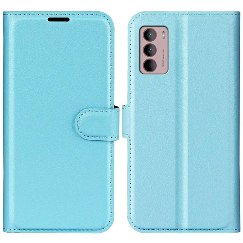 Motorola Moto G42 4g Læder Cover   Pung Blå
