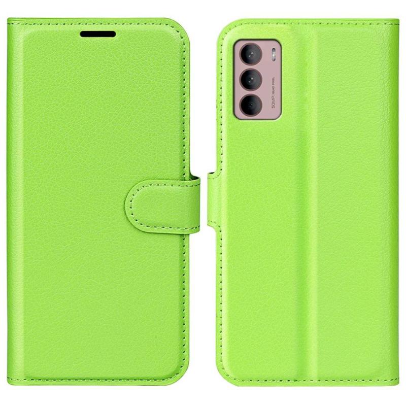 Motorola Moto G42 4g Læder Cover   Pung Grøn