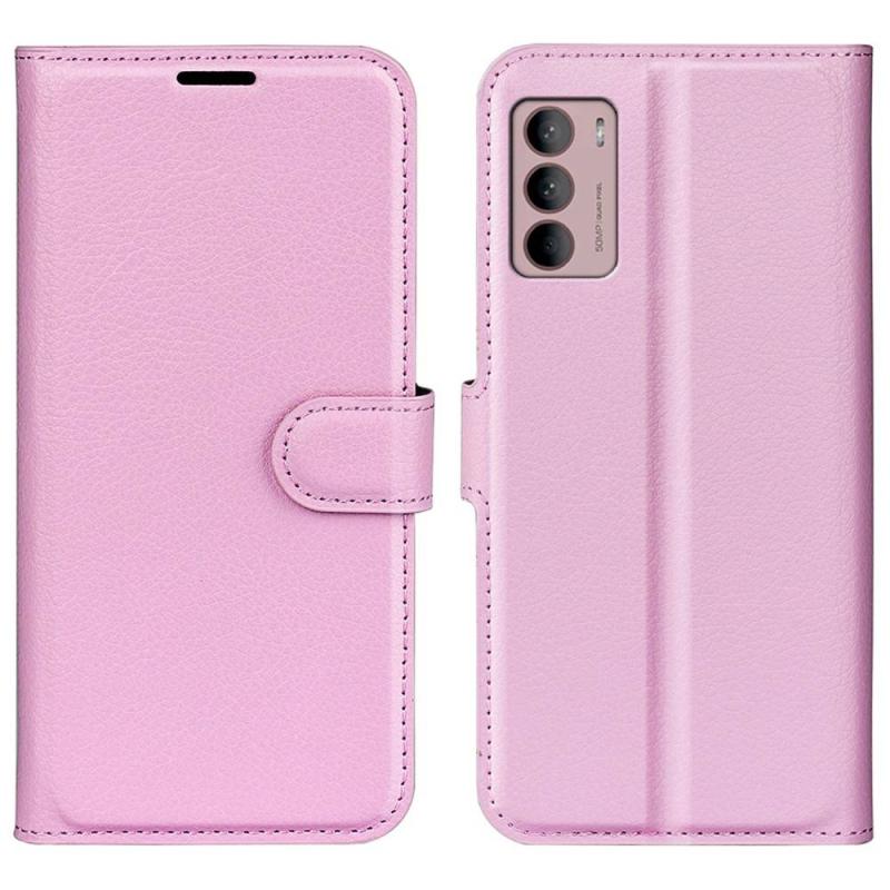 Motorola Moto G42 4g Læder Cover   Pung Pink