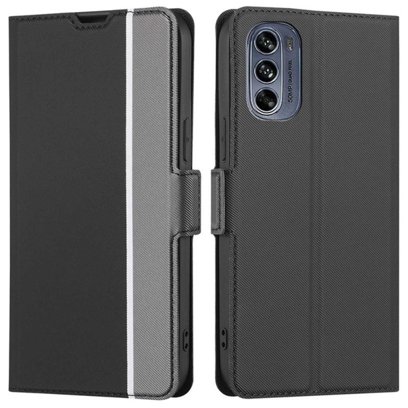 Motorola Moto G62 5g Twill Cover Med Kortholdere Sort
