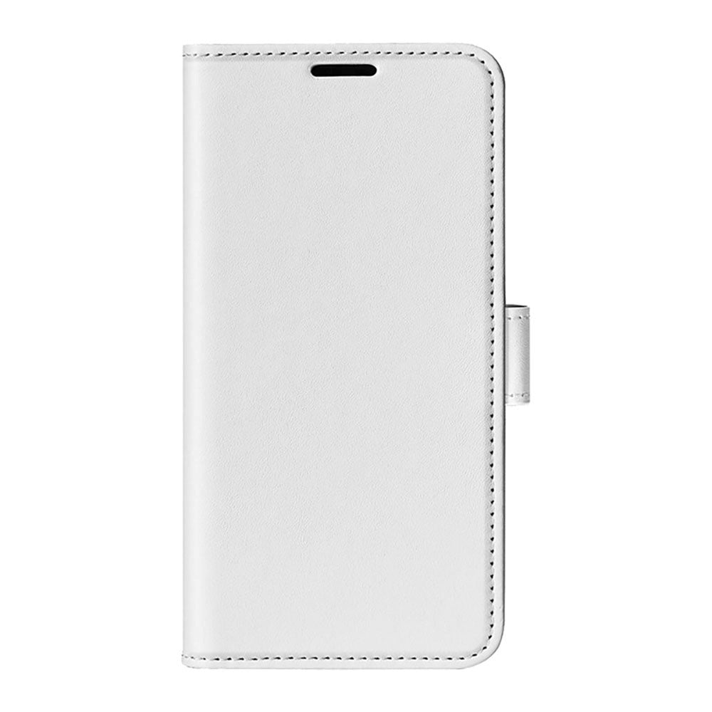 Asus Zenfone   Neutralt Læder Flip Cover    Pung Hvid