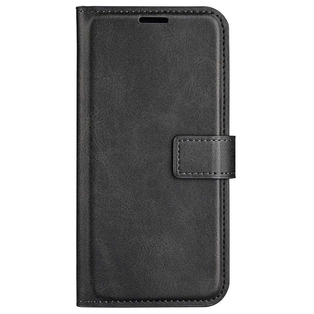 Eiderwood Sony Xperia 10   Kunstlæder Flip Cover    Ståfunktion   Kortholder Sort