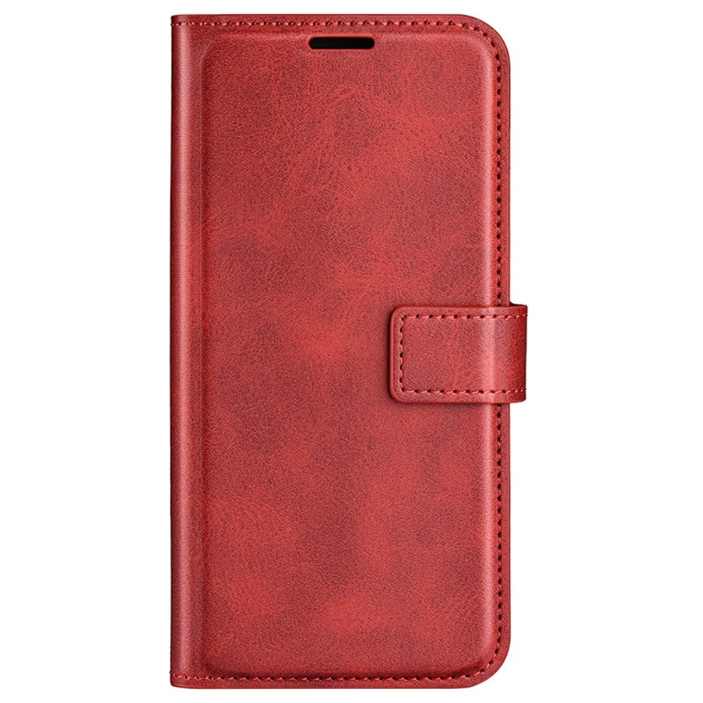 Eiderwood Sony Xperia 10   Kunstlæder Flip Cover    Ståfunktion   Kortholder Rød