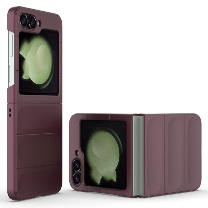 Eiderwood Samsung Galaxy   Flip6 Fleksibelt Plastik Bagside Cover Vinrød