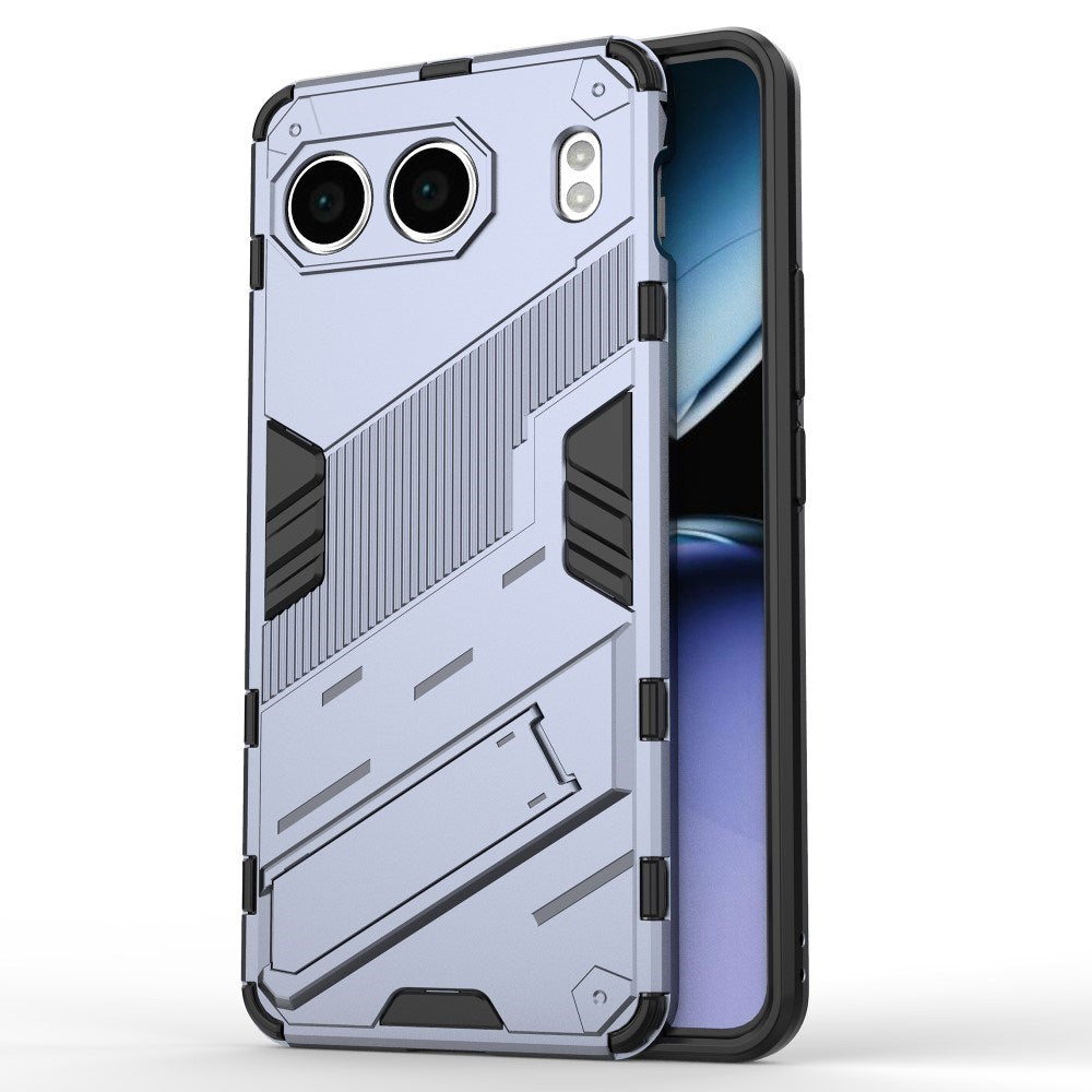Eiderwood Oneplus Nord    5g  Hybrid Håndværker Bagside Cover    Kickstand Grå