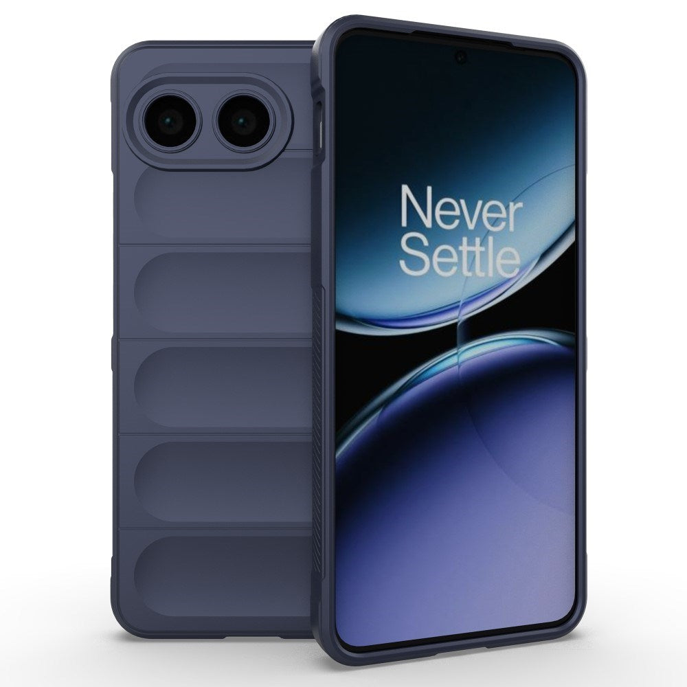 Eiderwood Oneplus Nord    5g  Fleksibelt Plastik Bagside Cover Mørkeblå