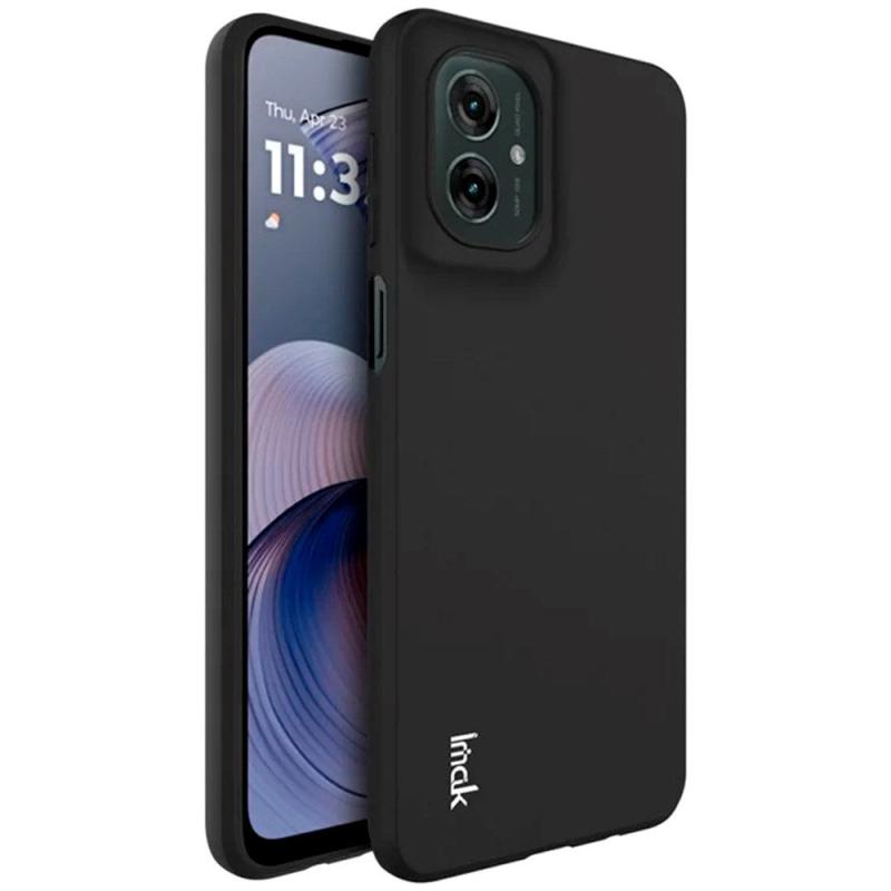 Blødt   Mat Plast Cover Til Motorola Moto G55 5g Sort
