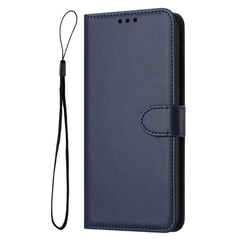 Eiderwood Samsung Galaxy S25 Ultra Vegansk Læder Cover Aftagelig Strop   Kortholder Blå