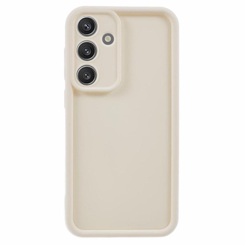 Eiderwood Samsung Galaxy S25 Anti-slip Fleksibelt Plastik Cover Hvid