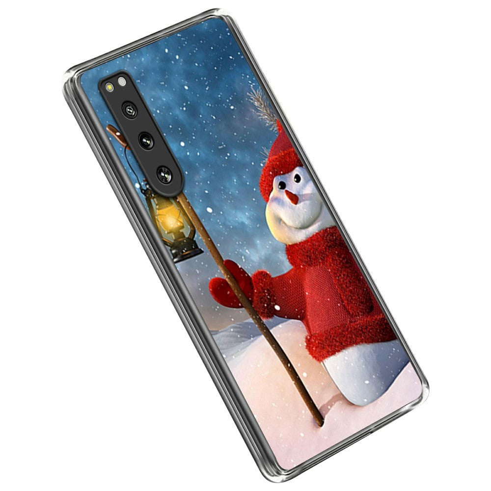 Sony Xperia     Tpu Plast Julecover Snemand