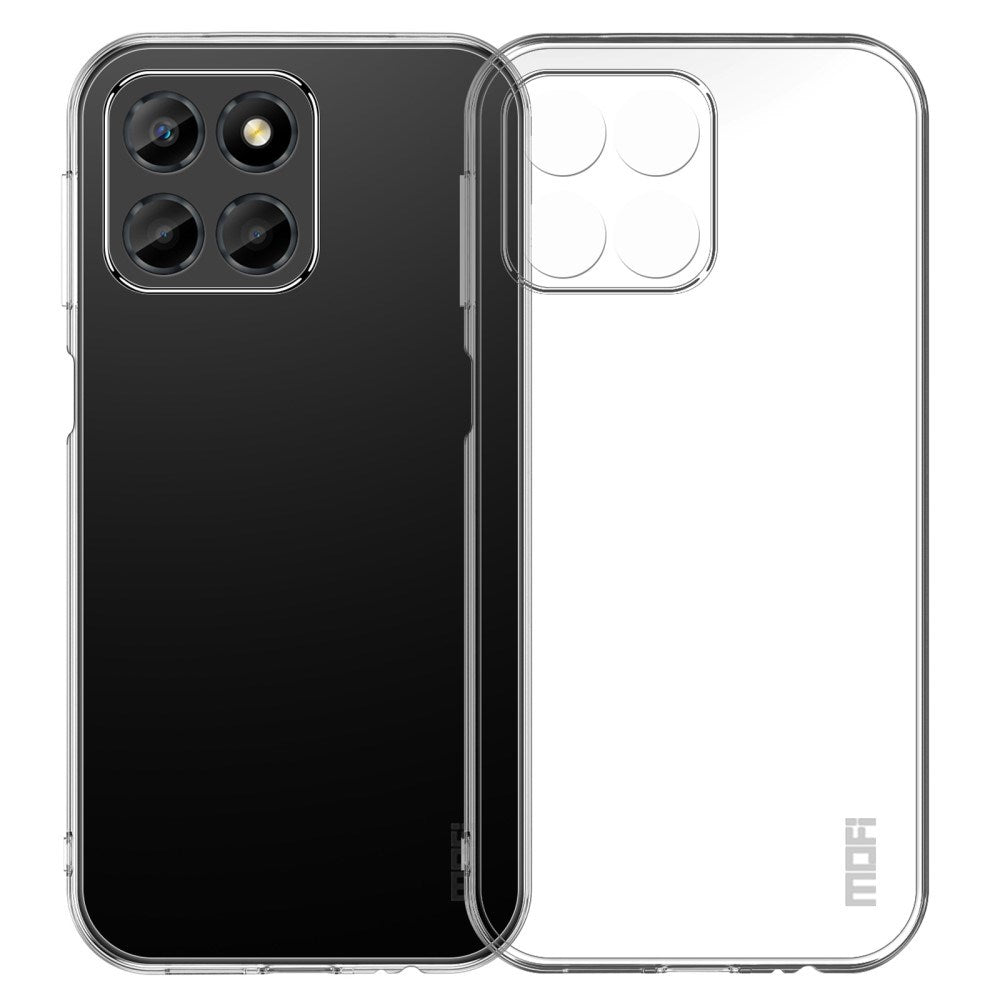 Mofi Honor X8  5g  Fleksibelt Plastik Cover Gennemsigtig